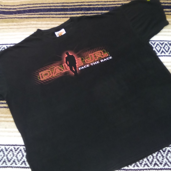 DALE JR GRAPHIC NASCAR TEE VINTAGE - Picture 10 of 11